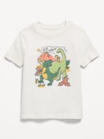Short-Sleeve Graphic T-Shirt for Toddler Boys-Dino