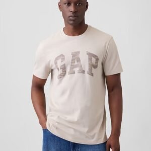 Everyday Soft Gap Logo T-Shirt-Cobblestone Beige