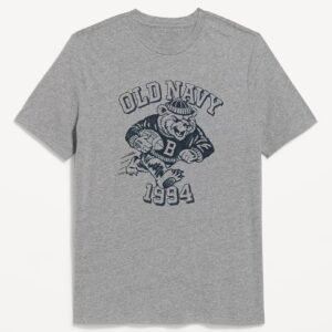 Logo Graphic T-Shirt-Silver Fern