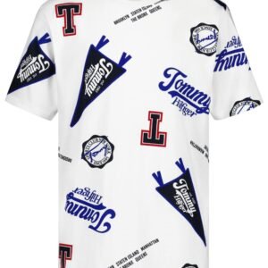 Boys’ 8-20 Collegiate AOP Short-Sleeve T-Shirt-Fresh White