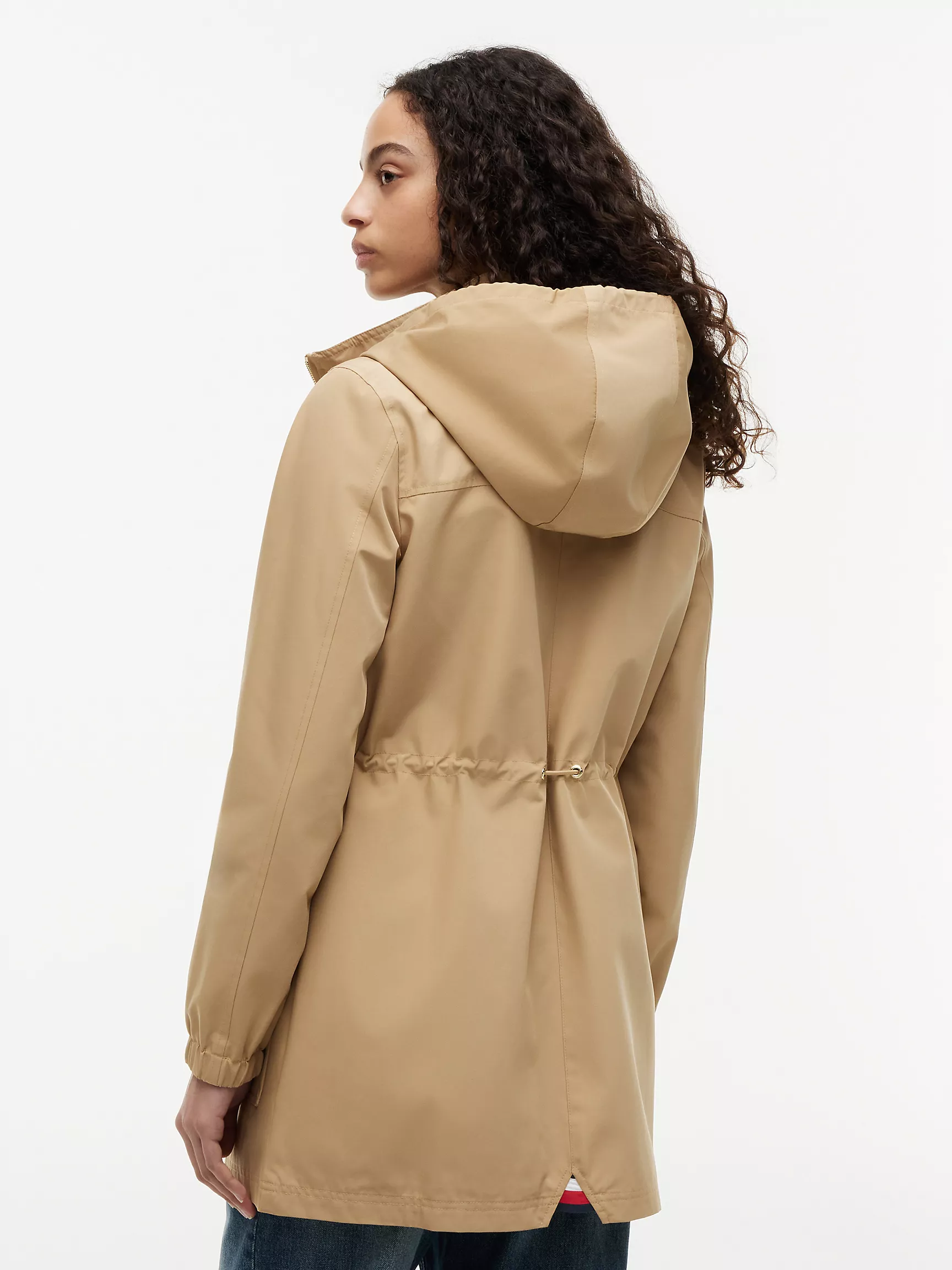 Hooded Storm Jacket-Classic Khaki - Image 2