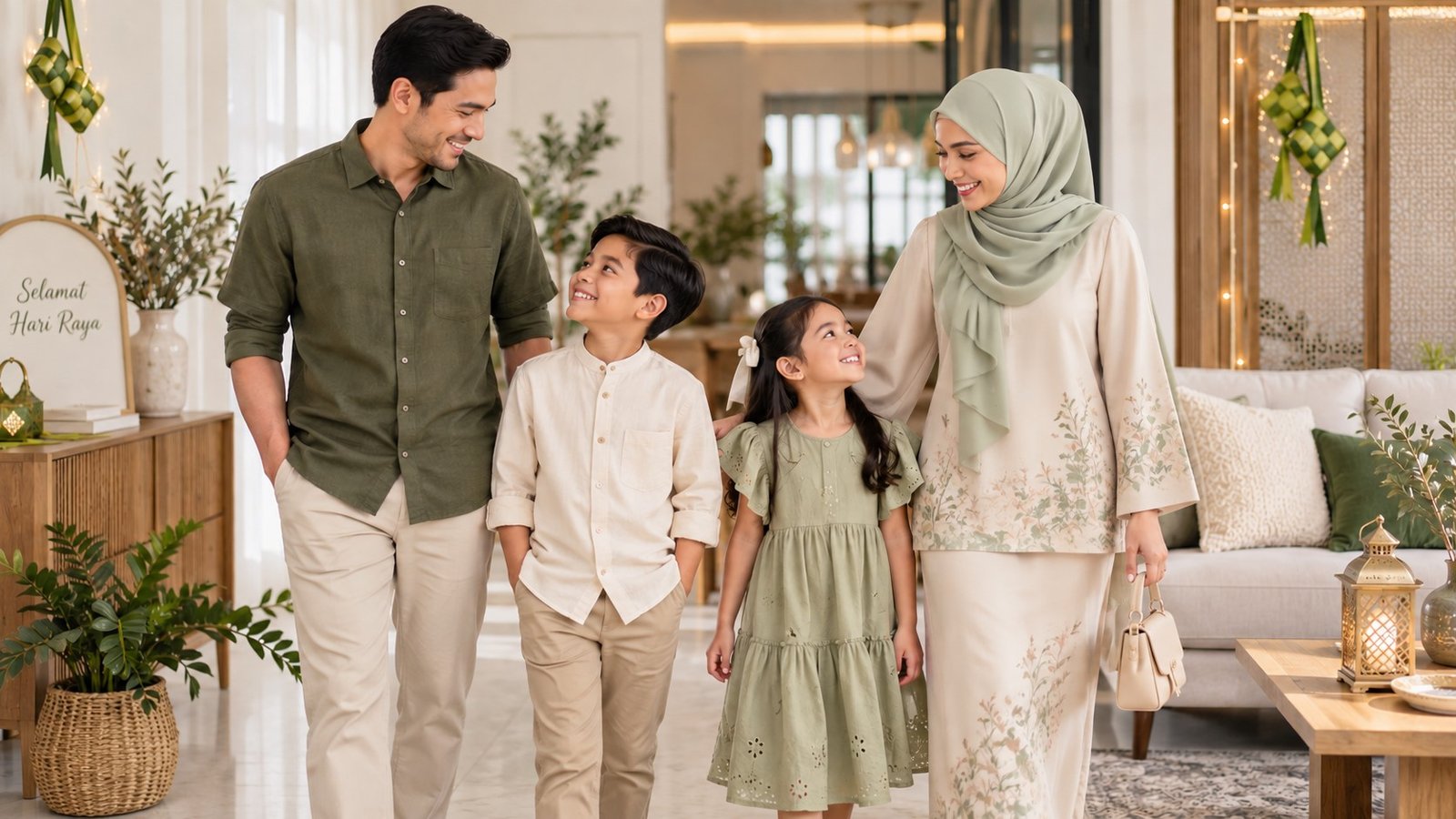 Baju raya sedondon family