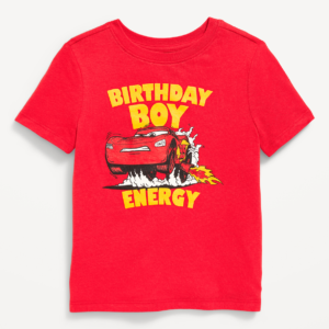 Disney/Pixar© Birthday Graphic T-Shirt for Toddler Boys-Disney Cars