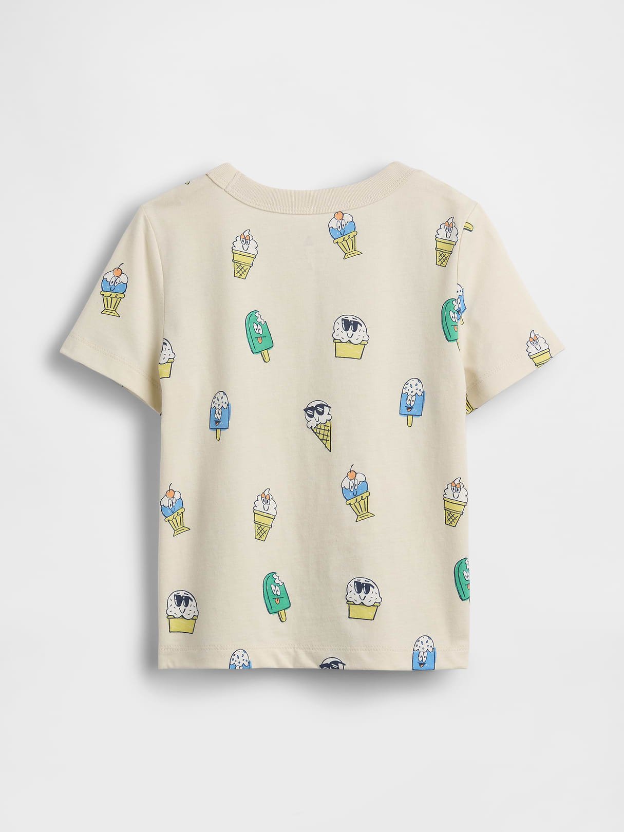 Baby & Toddler Mix & Match Pocket T-Shirt-Ice Cream