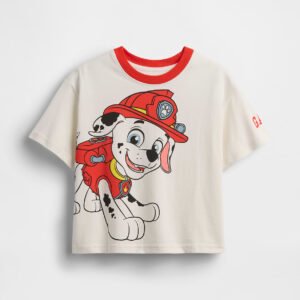Baby & Toddler Paw Patrol Oversized Graphic T-Shirt-New Off White