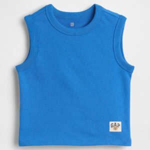 Baby & Toddler VintageSoft Terry Tank Top-Radiant Blue