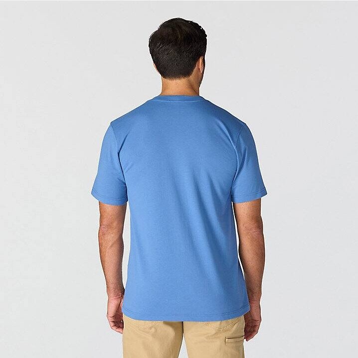 Irvine Relaxed Fishing T-Shirt-Dark Tranquil Blue
