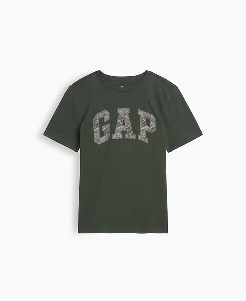 Kids Graphic T-Shirt Boys-Tree Camo