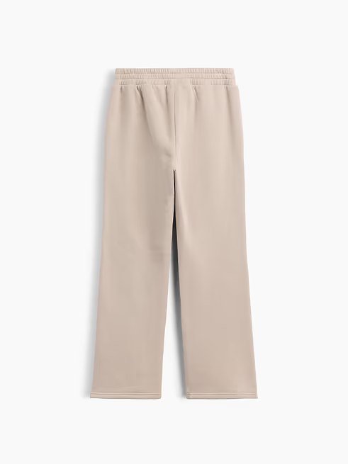 Kids Graphic Bootcut Sweatpants-Beige Bear Logo - Image 3