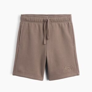 Kids Relaxed Gap Logo Pull-On Shorts-Plymouth Rock