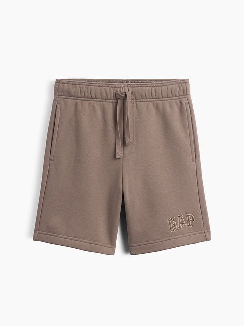 Kids Relaxed Gap Logo Pull-On Shorts-Plymouth Rock
