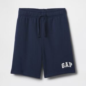 Kids Relaxed Gap Logo Pull-On Shorts-Tapestry Navy