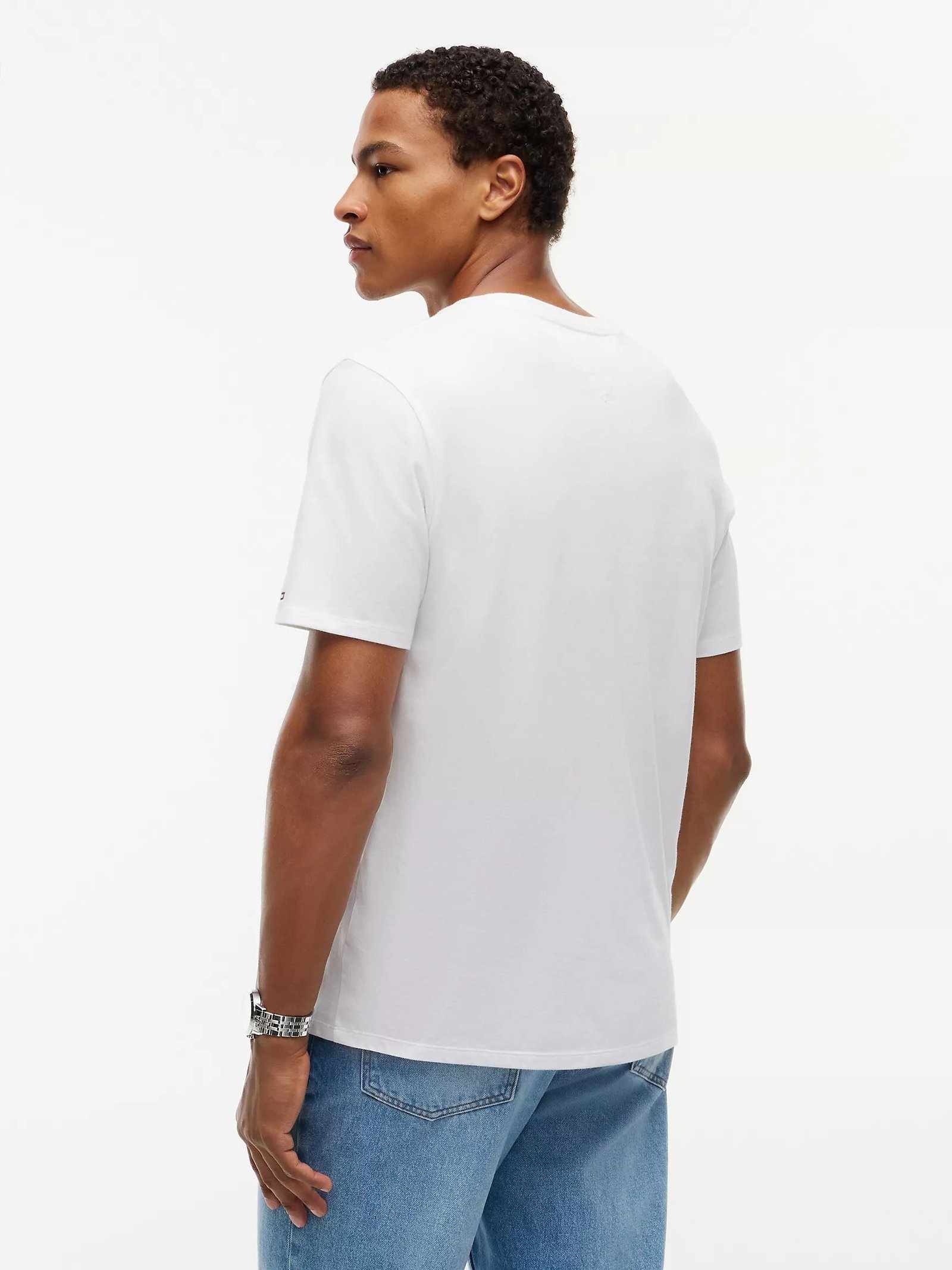 NYC Skyline Graphic T-Shirt-Optic White - Image 3