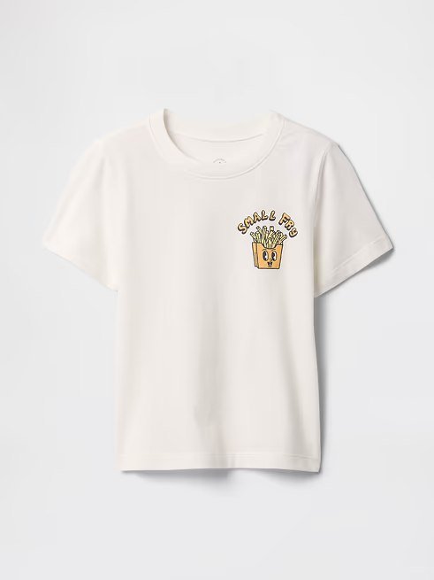 babyGap Graphic T-Shirt-New Off White Fries
