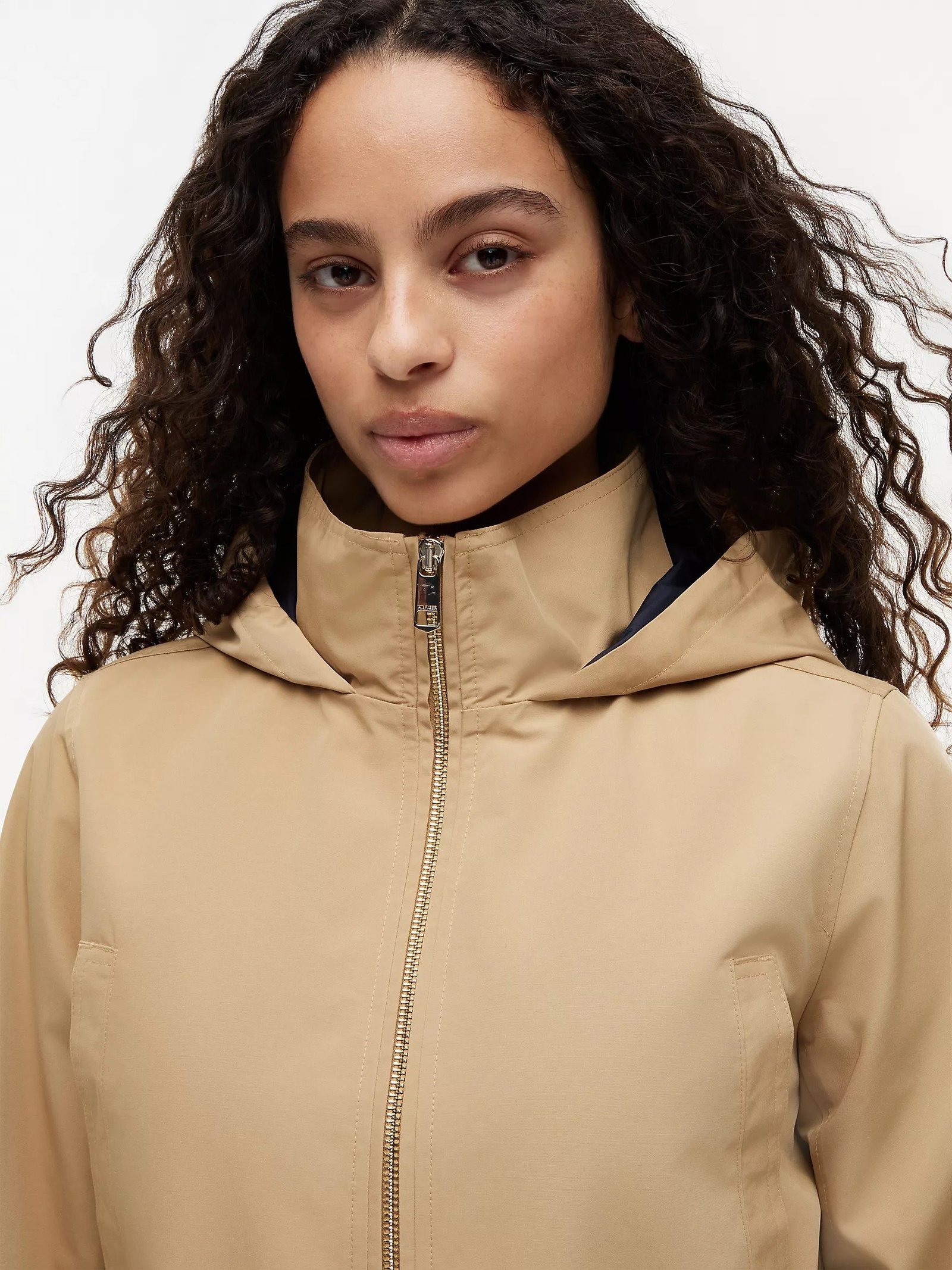 Hooded Storm Jacket-Classic Khaki - Image 5