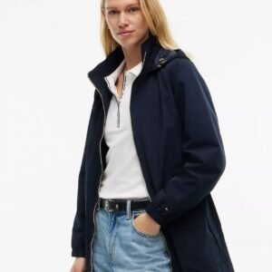 Hooded Storm Jacket-Navy Blue