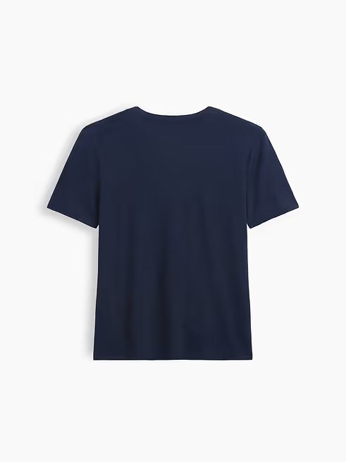 babyGap × Disney Mickey Mouse Logo T-Shirt-Peace Navy - Image 3