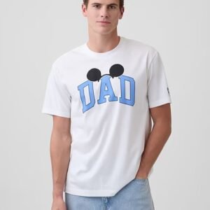 Gap × Disney Everyday Soft Relaxed Graphic T-Shirt-White
