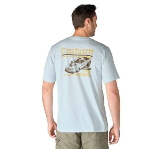 Irvine Relaxed Racing T-Shirt-Early Fog