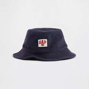 Baby & Toddler Towel Terry Logo Bucket Hat-Pink Flamingo