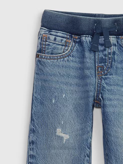 Baby & Toddler Pull-On Original Straight Jeans-Medium Wash