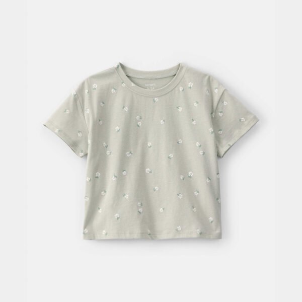 Toddler Girl Relaxed Top-Green