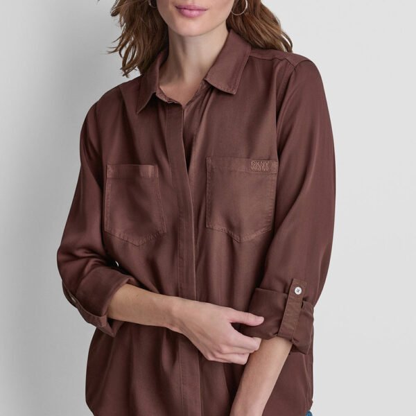 The Live-In Shirt-Chestnut