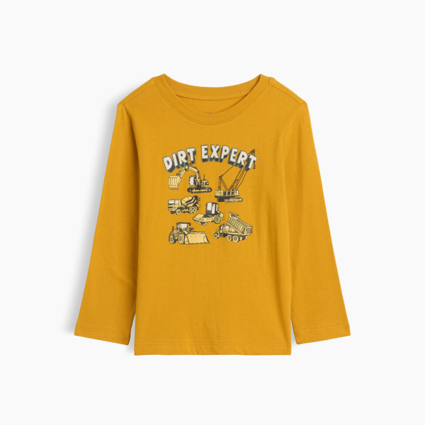 babyGap Graphic T-Shirt Baby Boys-Golden Plate Construction